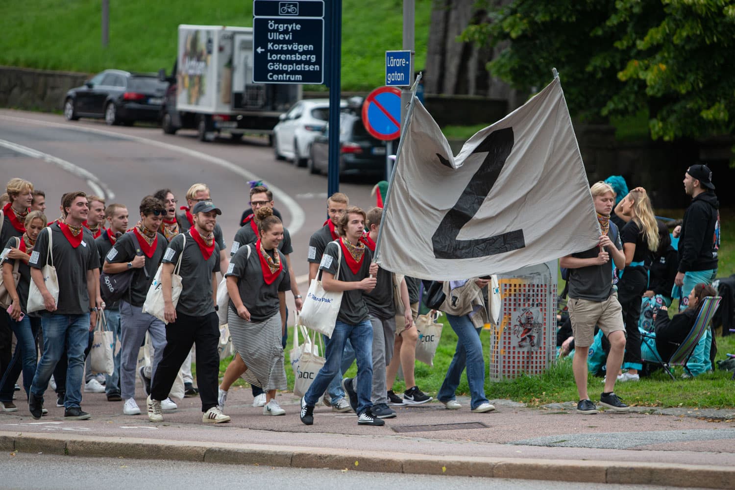 Bild på Z-studenter